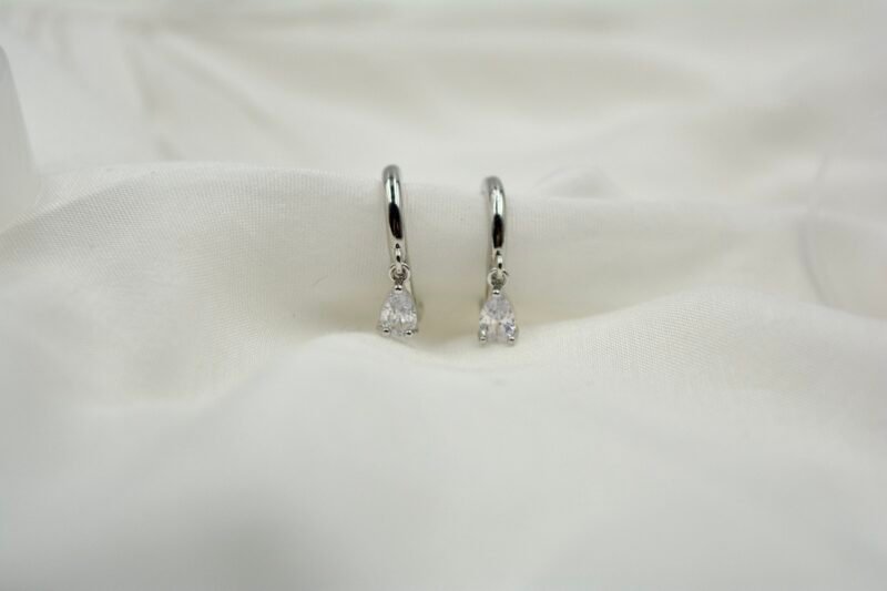 IRIS Silver earrings