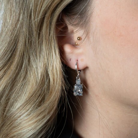 VICTORIA Silver earrings