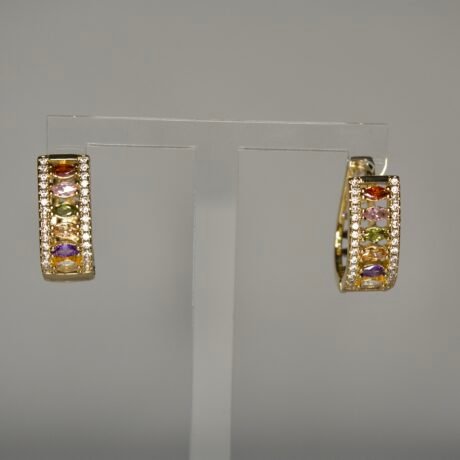 RAINBOW Earrings Gold