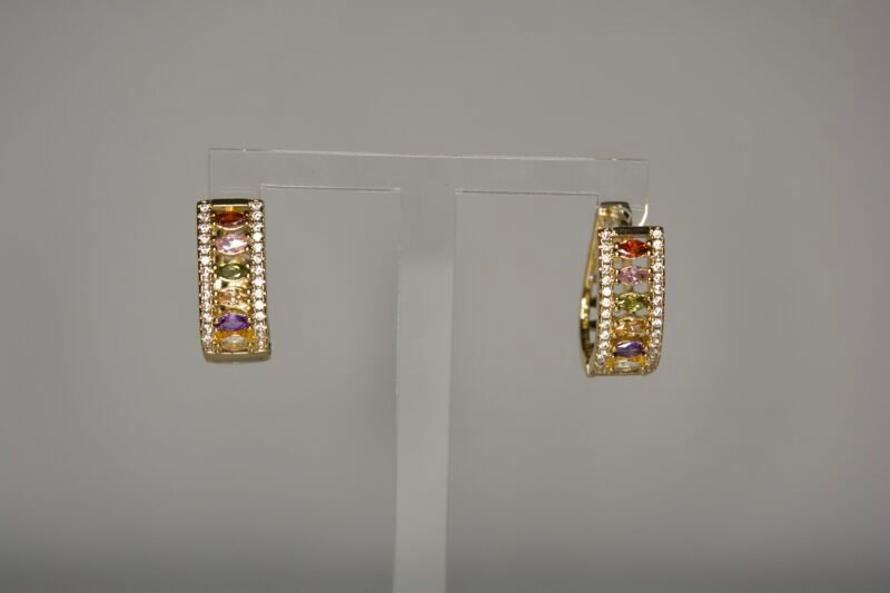 RAINBOW Earrings Gold