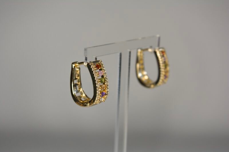 RAINBOW Earrings Gold