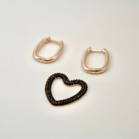 Lover in black Σκουλαρίκια