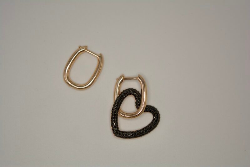 Lover in black Earrings