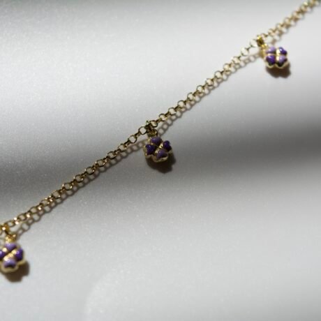 PURPLE LUCKY CHARMS Bracelet PURPLE LUCKY CHARMS Bracelet