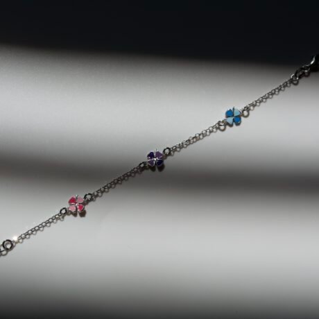 RAINBOW FLOWERS Βραχιόλι Ασημί RAINBOW FLOWERS Βραχιόλι Ασημί