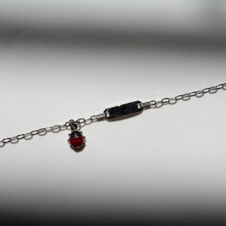 LADYBAG Βραχιόλι Ασημί