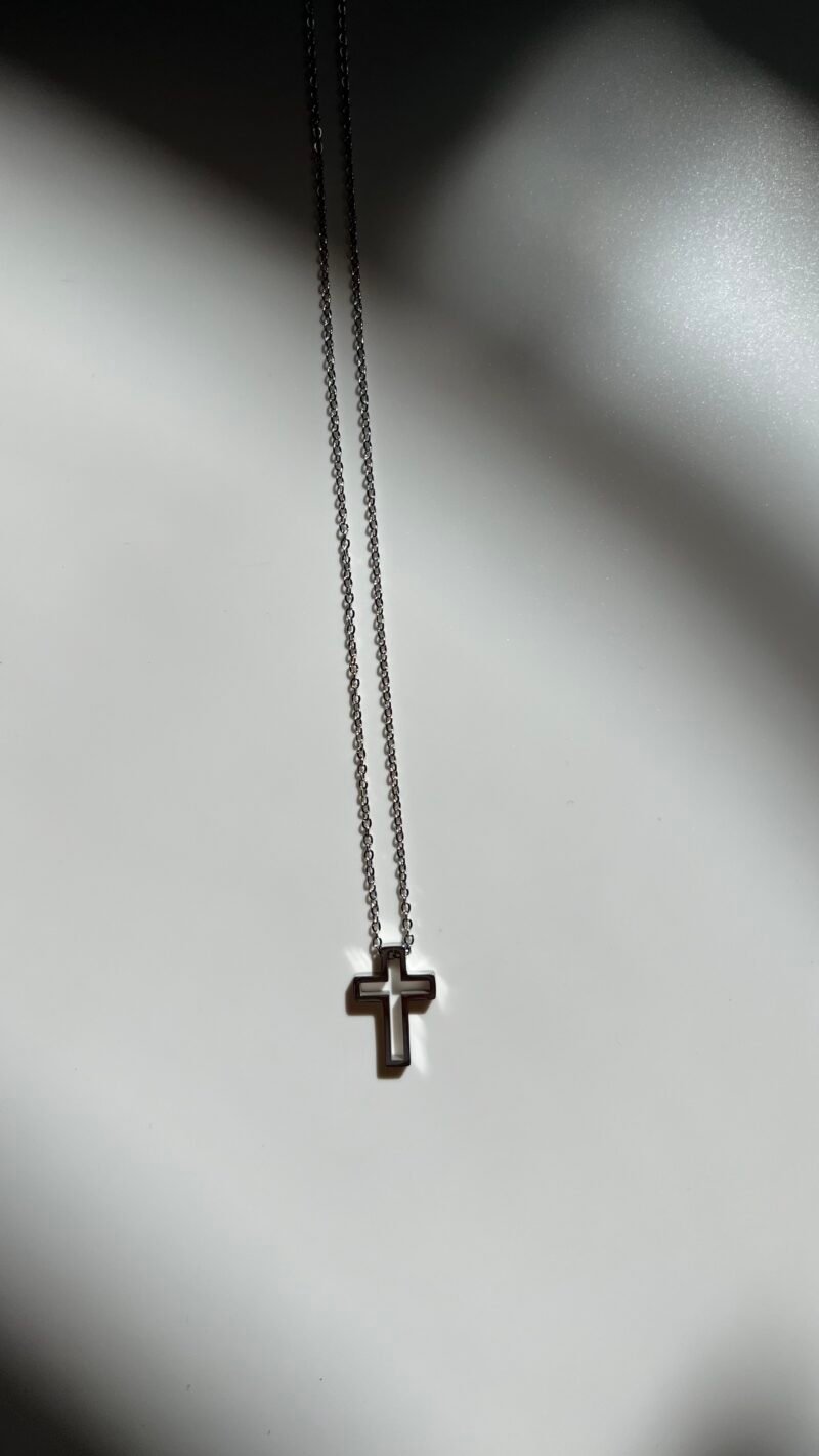 Trinity Κολιέ Ασημί