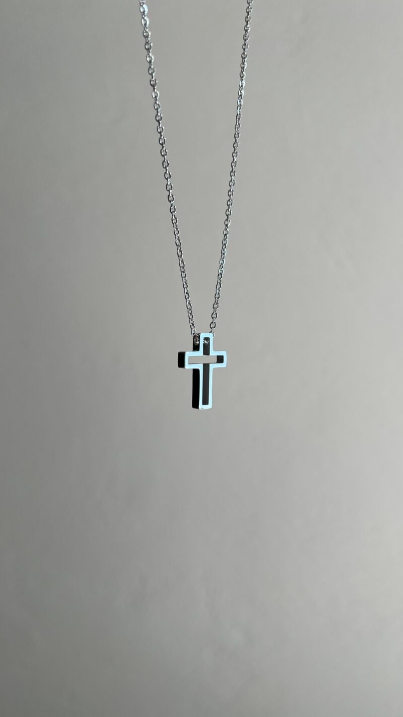Trinity Κολιέ Ασημί